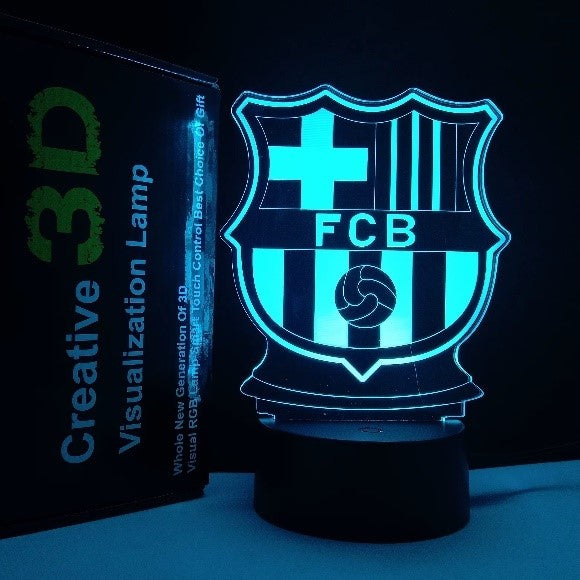 FCB Barcelona 3d acrylic lights