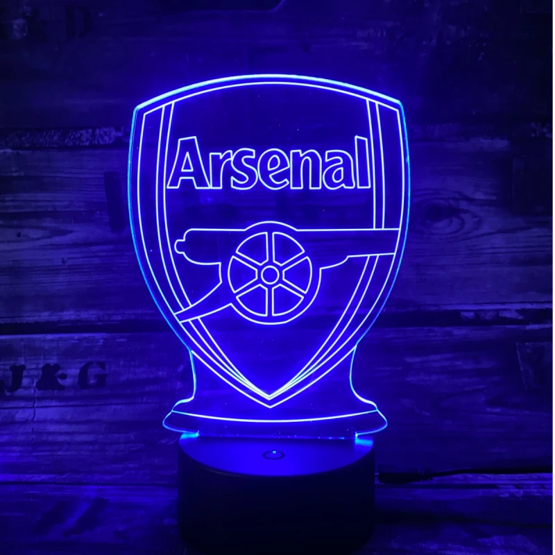 Arsenal 3d acrylic lights