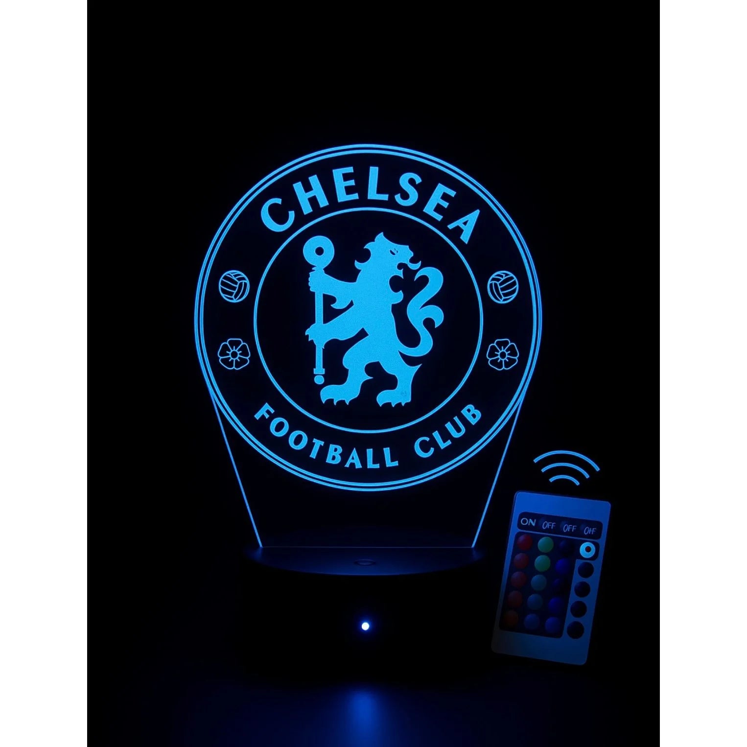 Chelsea 3d acrylic lights
