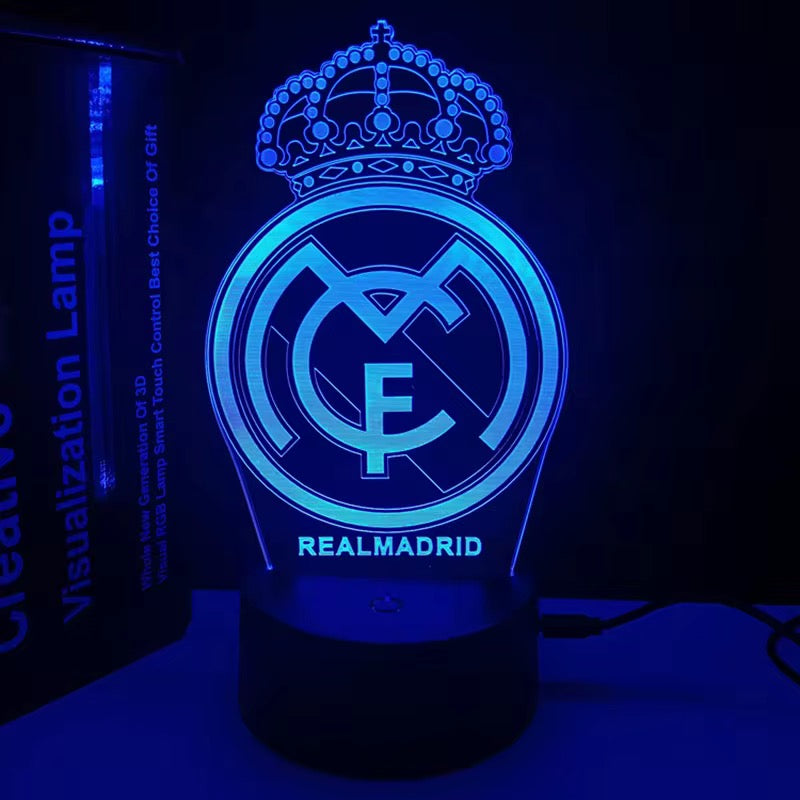 Real Madrid 3d acrylic lights