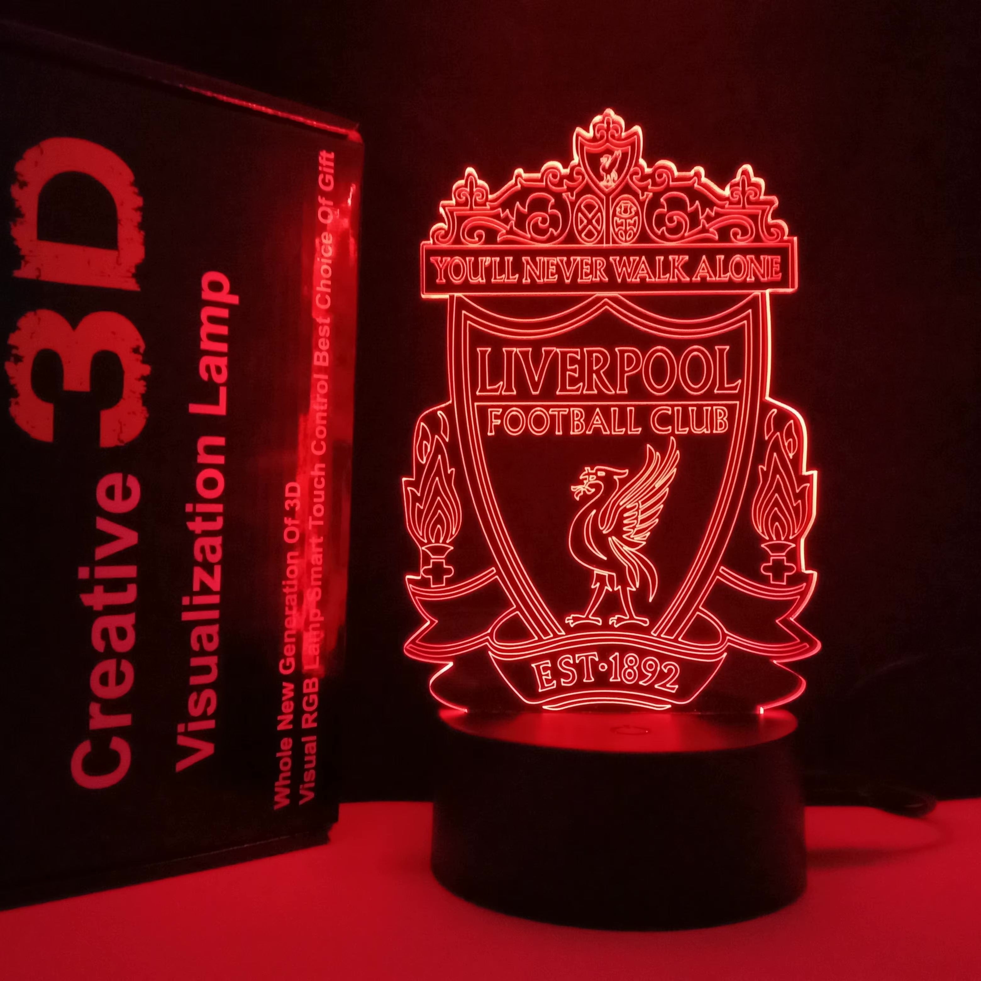liverpool 3d acrylic lights