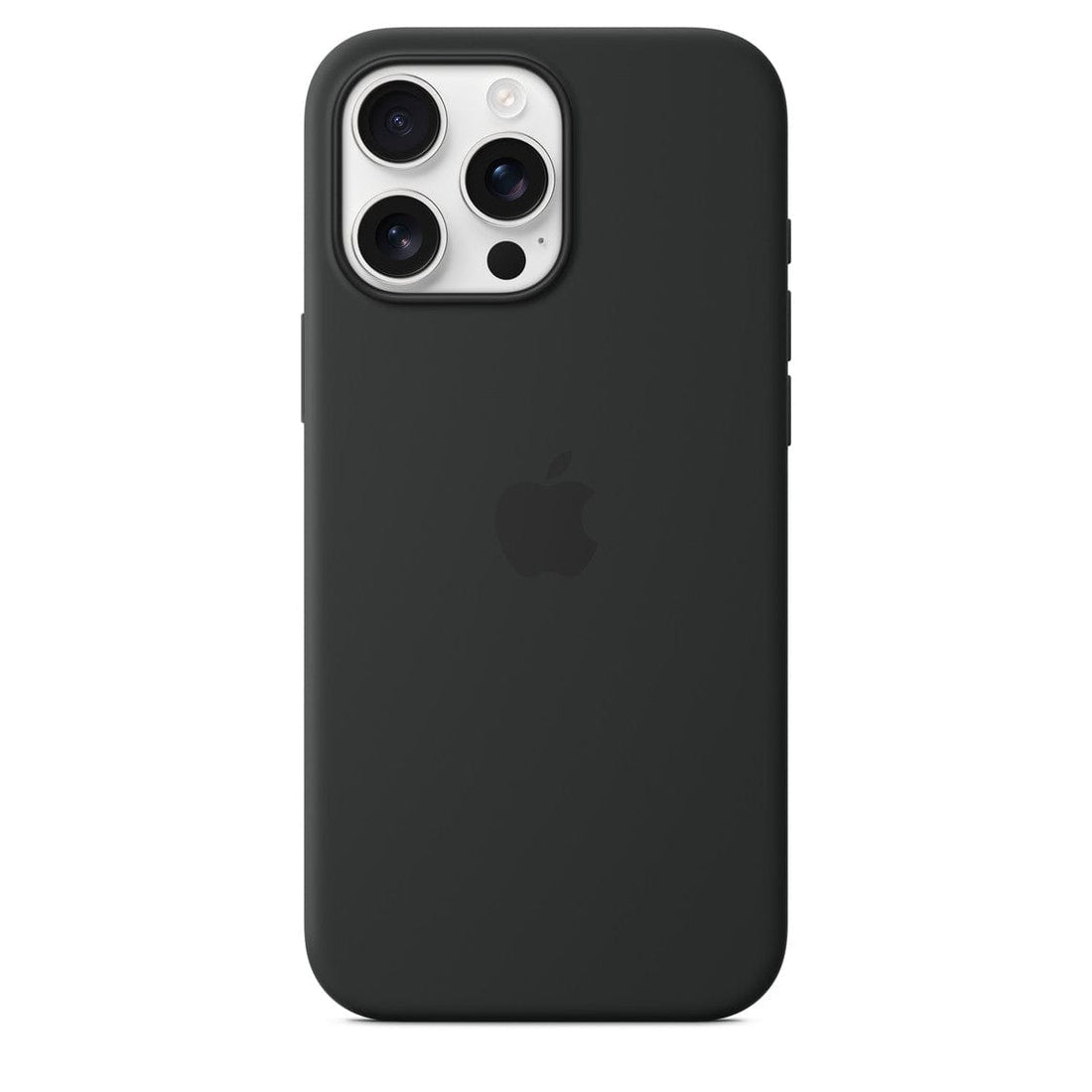 Black iPhone silicone case